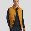 Manner Brax Gilets & Westen | Steppweste Orange