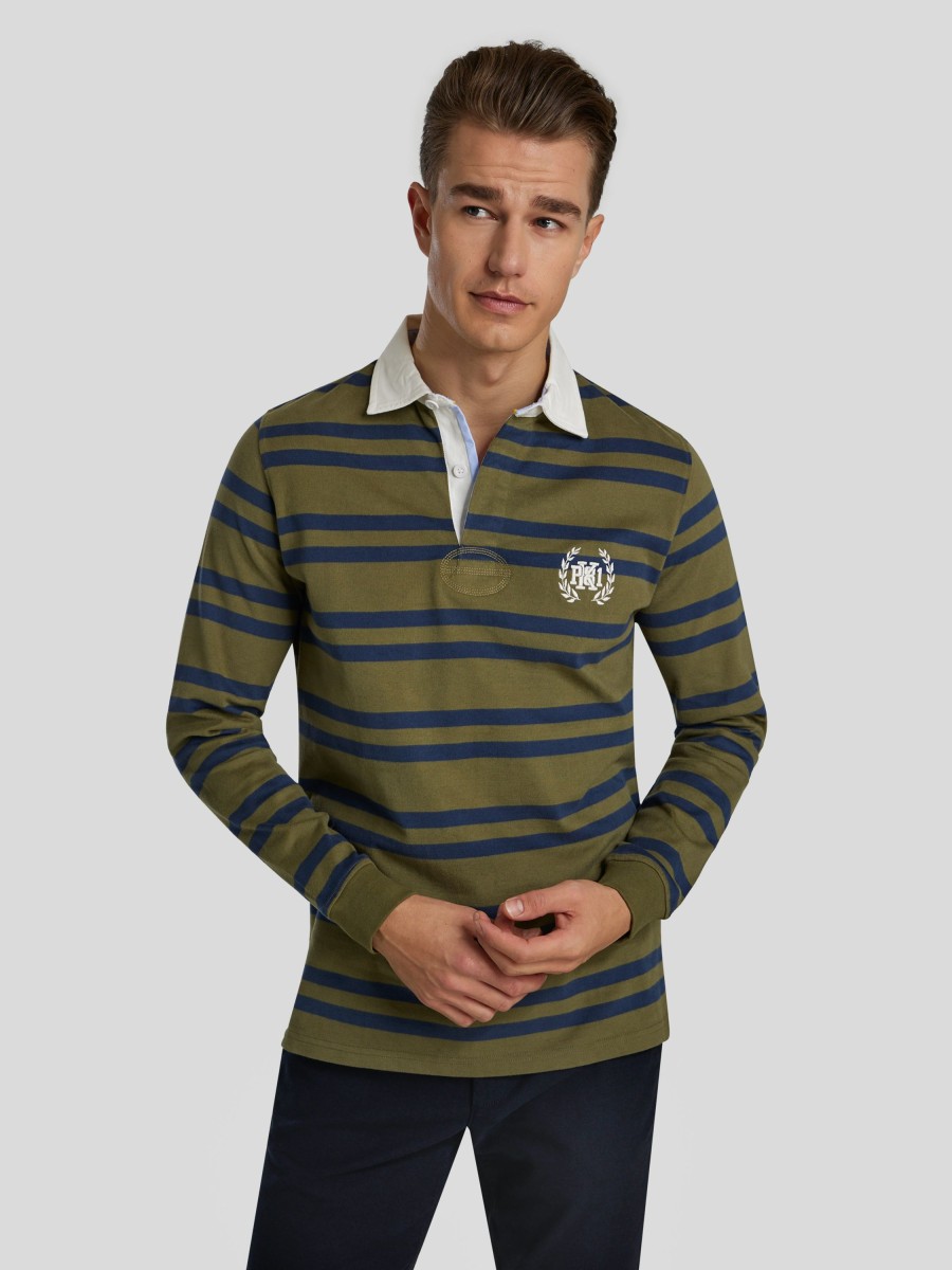 Manner Paul Kehl Polo-Shirts | Rugbyshirt Grun