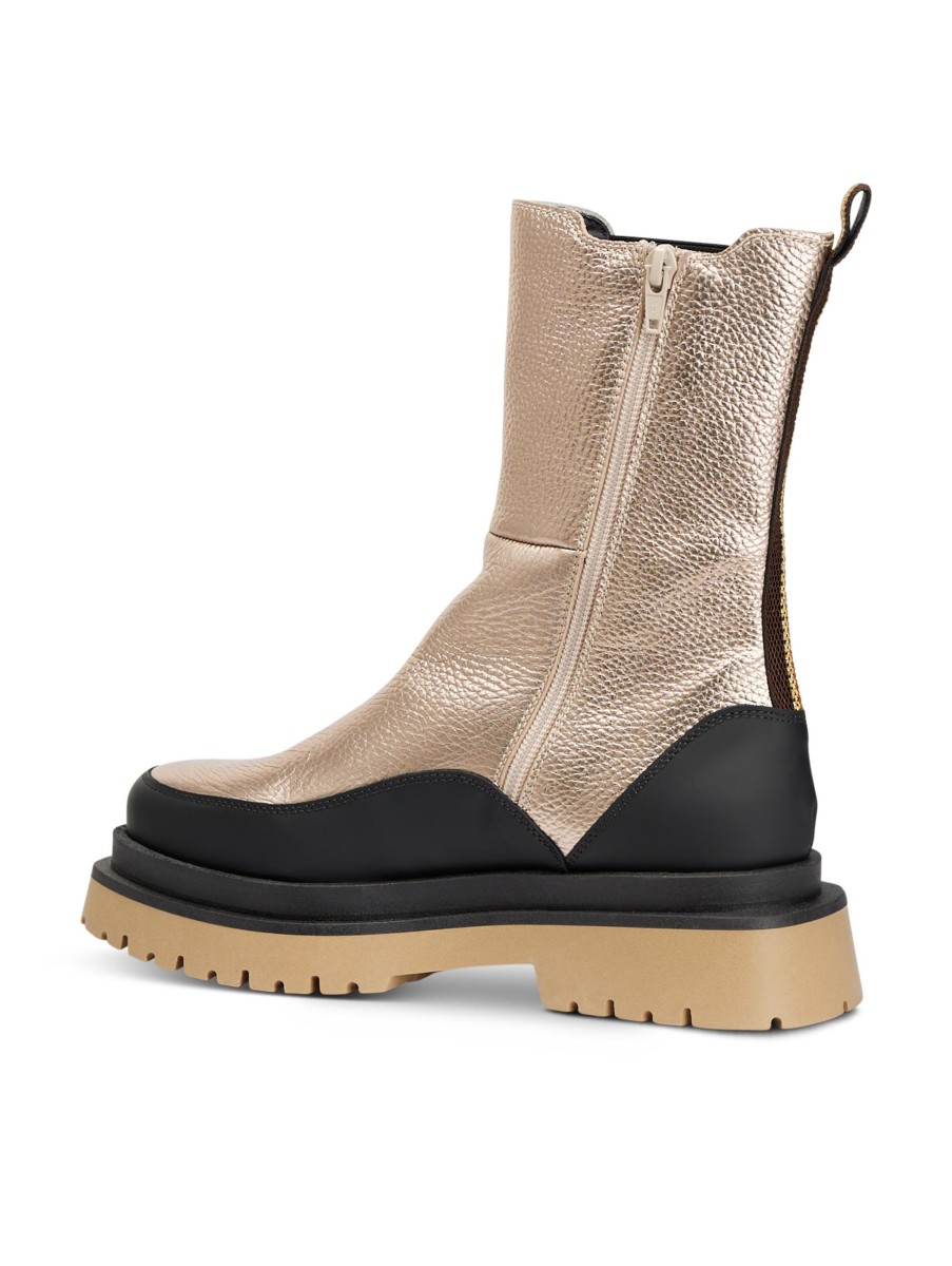 Frauen Pertini Boots & Stiefeletten | Stiefel Gold