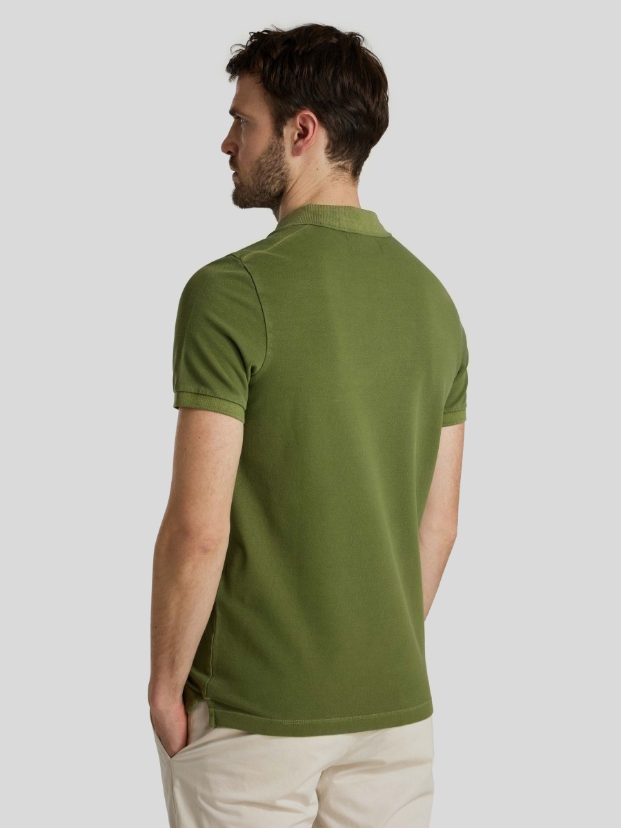 Manner Marc O Polo-Shirts | Polo-Shirt Im Shaped Fit Grun