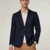 Manner Paul Vestons | Veston Im Slim Fit Marine