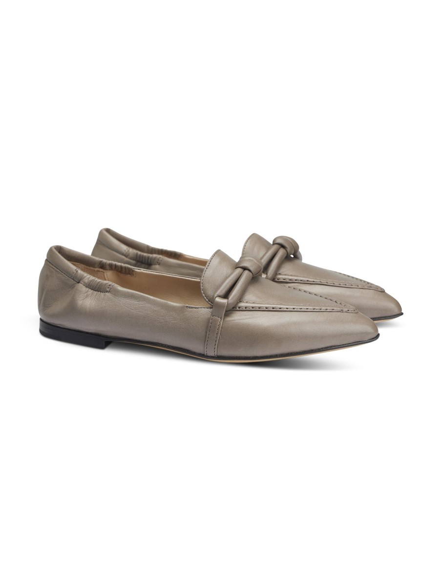 Frauen Pomme d Halbschuhe | Loafer Taupe