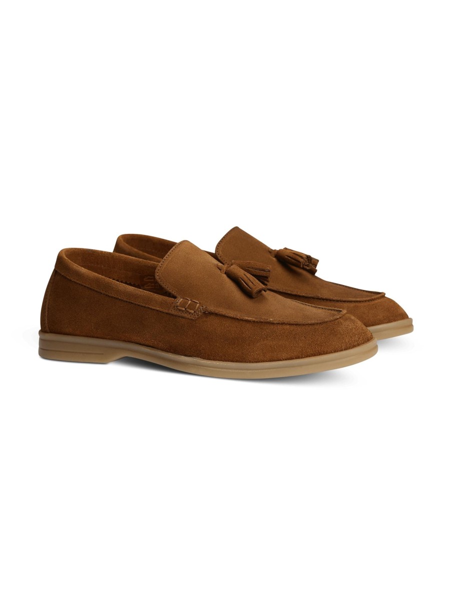 Manner Paul Loafers & Slippers | Loafer Mit Tasseln Hellbraun