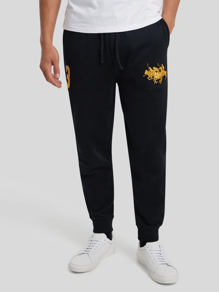 Manner Polo Ralph Lauren Men Hosen | Sweatpants Mit Logo Schwarz