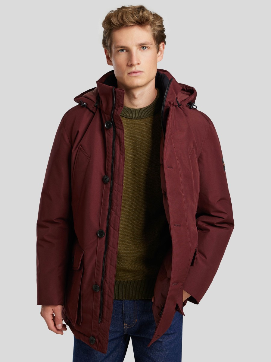 Manner BOSS Casual Mantel | Parka Bordeaux