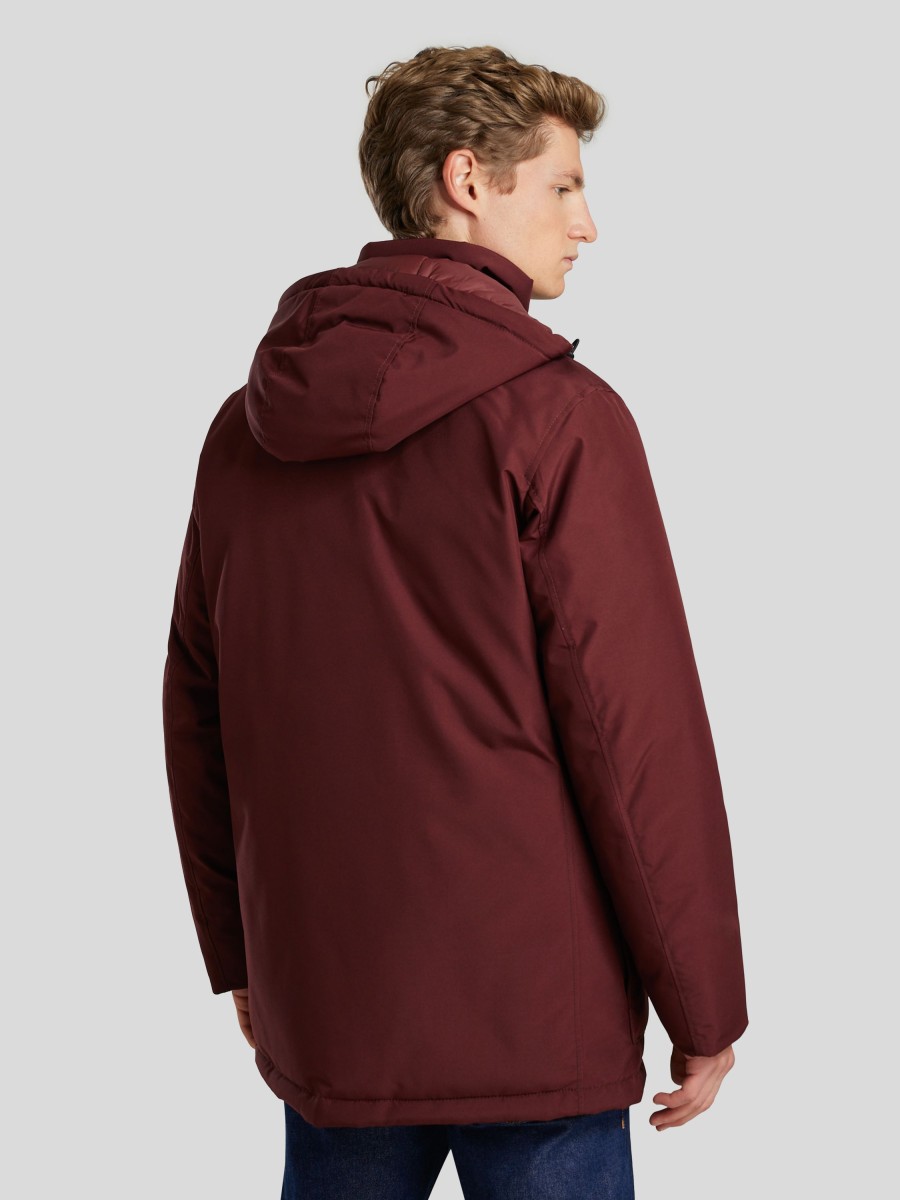 Manner BOSS Casual Mantel | Parka Bordeaux