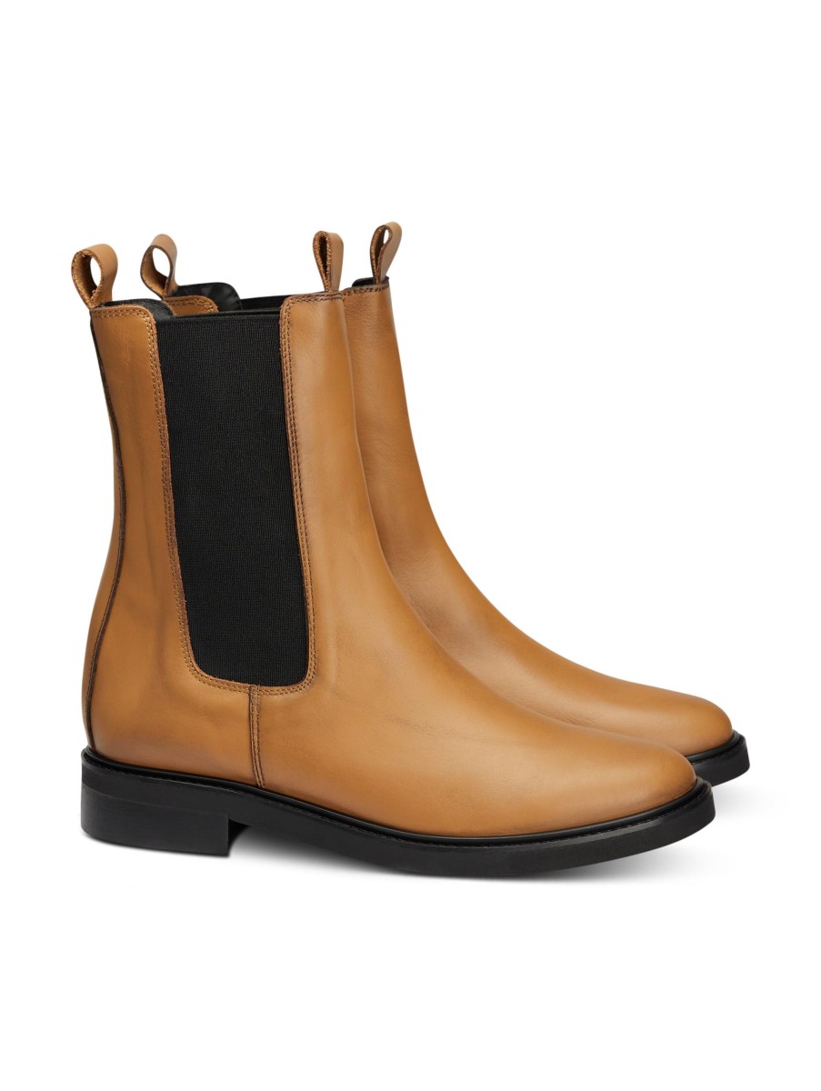 Frauen Paul Kehl Boots & Stiefeletten | Chelsea Boot Hellbraun