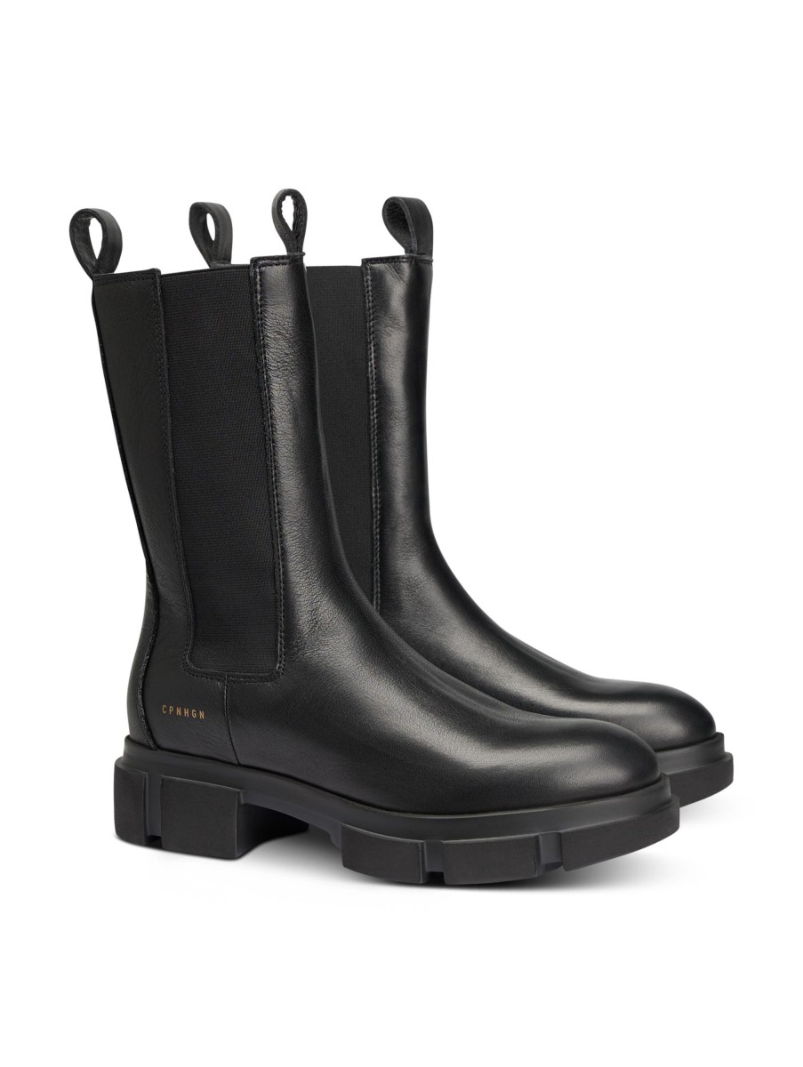 Frauen Copenhagen Stiefel | Chelsea Boots Cph500 Schwarz