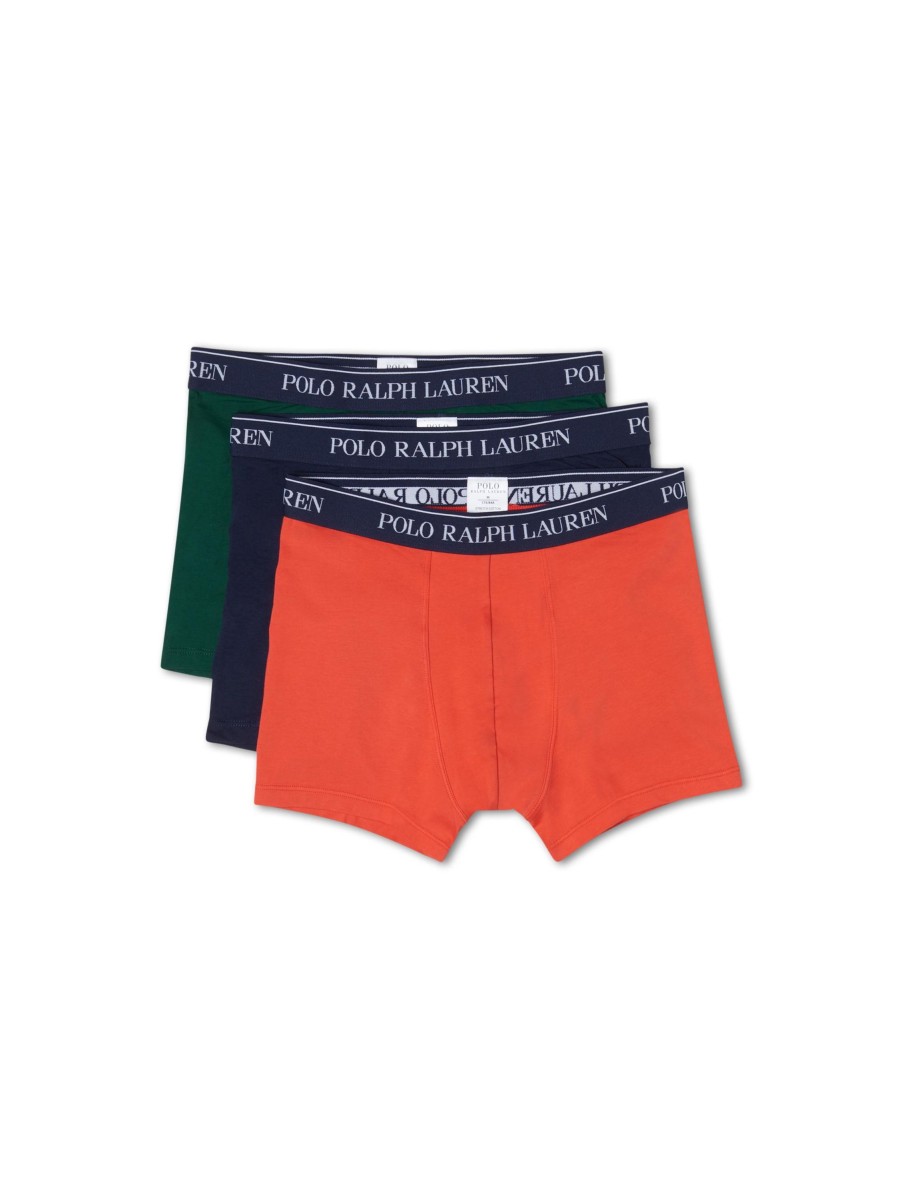 Manner Polo Ralph Lauren Men Wasche & Loungewear | Boxershorts 3Er Set Rot