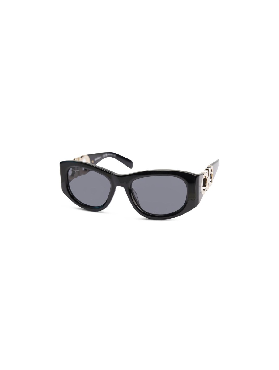 Frauen Ferragamo Sonnenbrillen | Sonnenbrille Schwarz