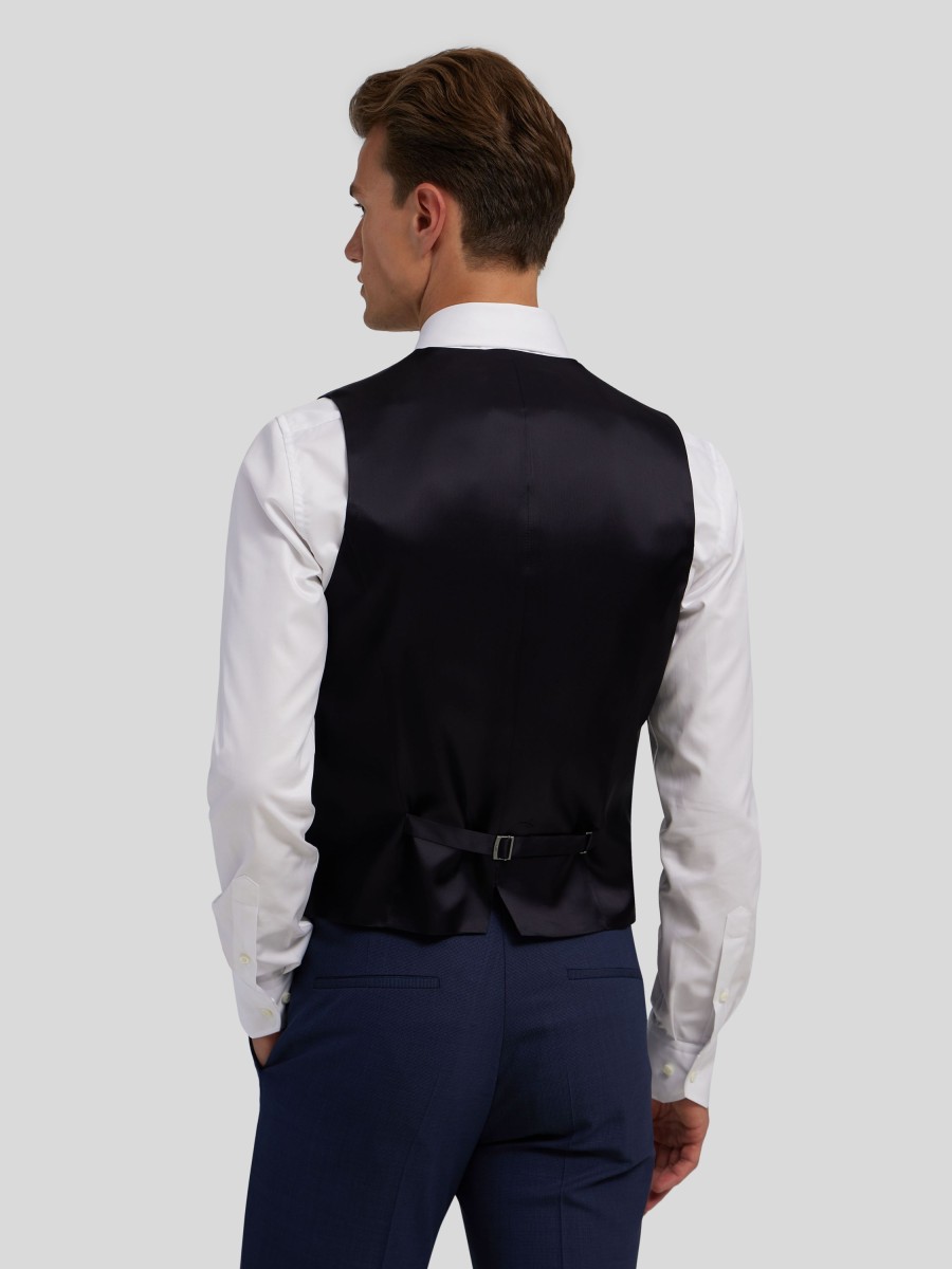 Manner HUGO Gilets & Westen | Gilet Im Regular Fit Vin Marine