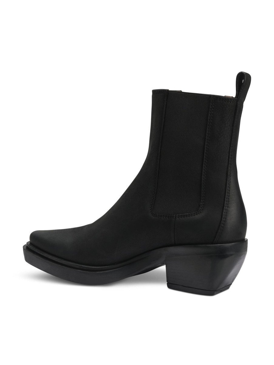 Frauen Copenhagen Boots & Stiefeletten | Cowboy Stiefelette Cph236 Schwarz