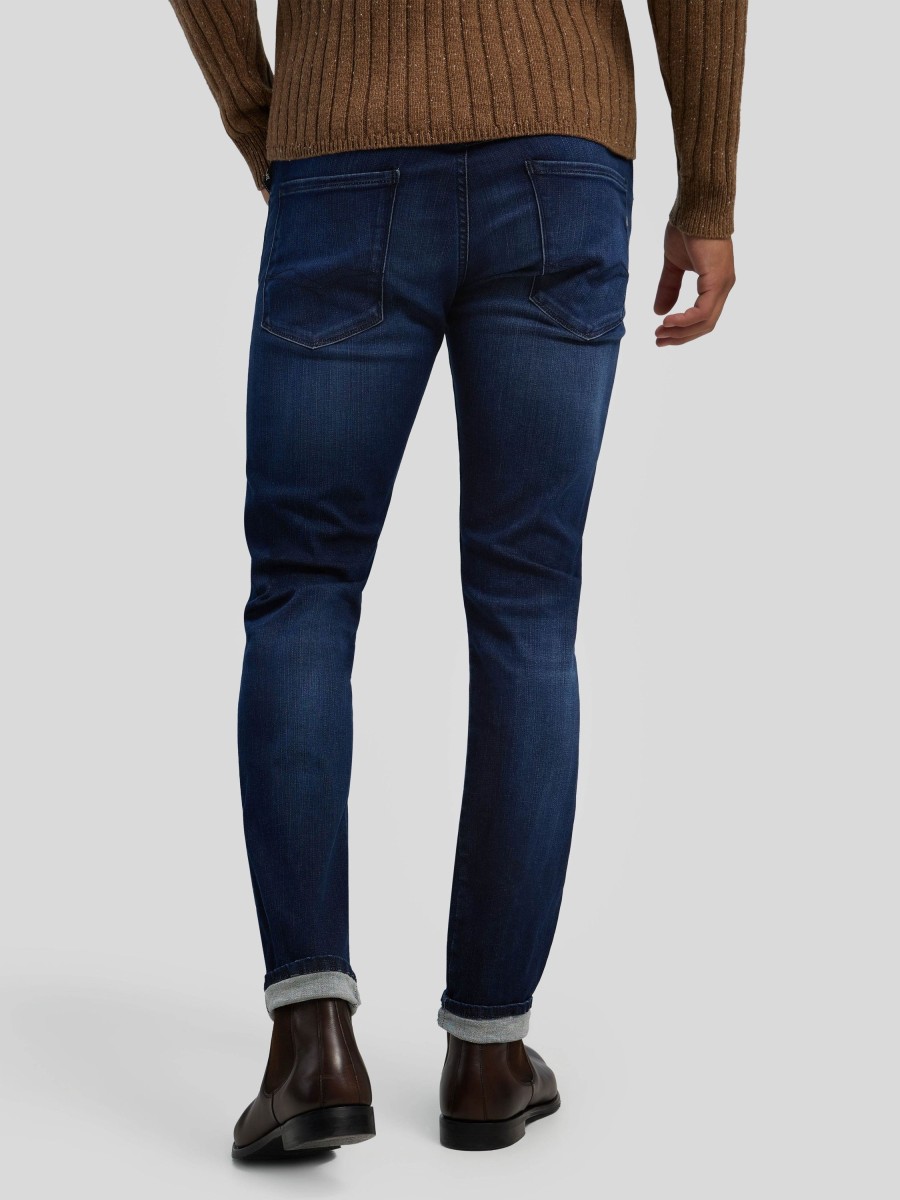 Manner Replay Jeans | Jeans Im Slim Fit Anbass Dark Denim