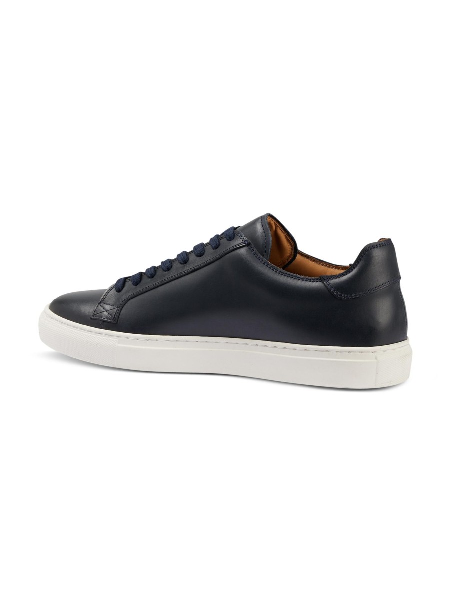 Manner Burger Sneakers | Sneaker Aus Kalbsleder Clovio Marine