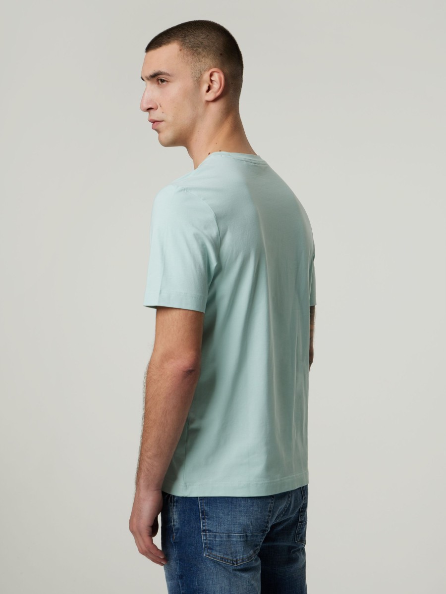 Manner BOSS Casual T-Shirts & Shirts | T-Shirt Im Relaxed Fit Chup Acqua