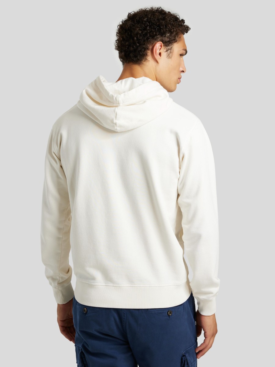 Manner Scotch & Soda Men Hoodies & Sweatshirts | Hoodie Ecru