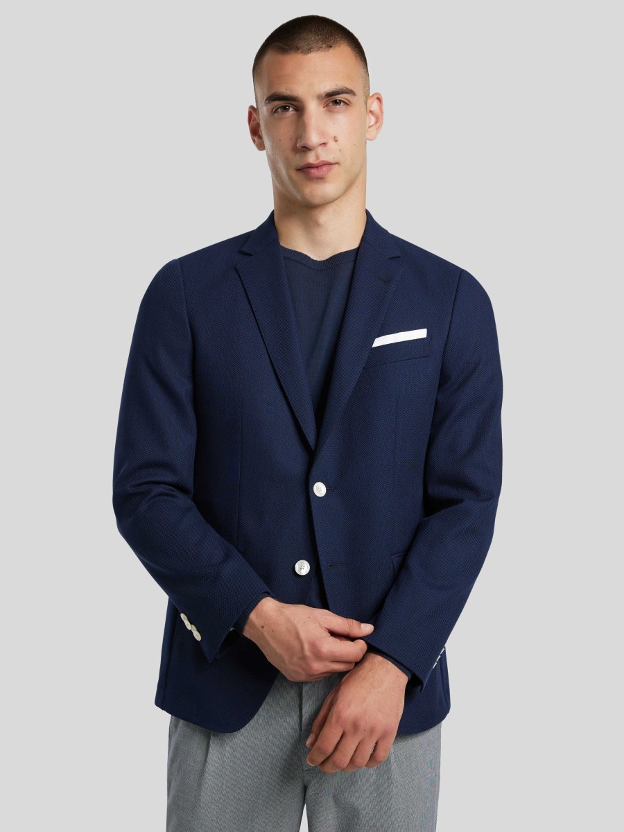 Manner BOSS Men Vestons | Veston Im Slim Fit Marine