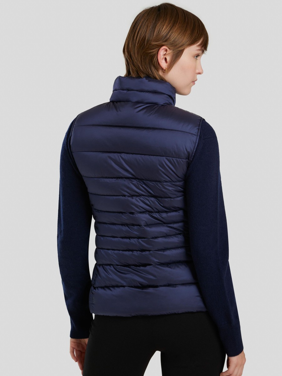 Frauen Save the Duck Gilets & Westen | Steppgilet Marine