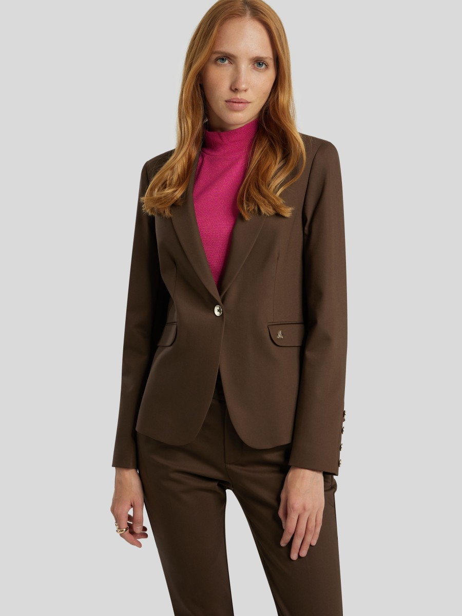 Frauen Mos Mosh Blazer | Blazer Dunkelbr.