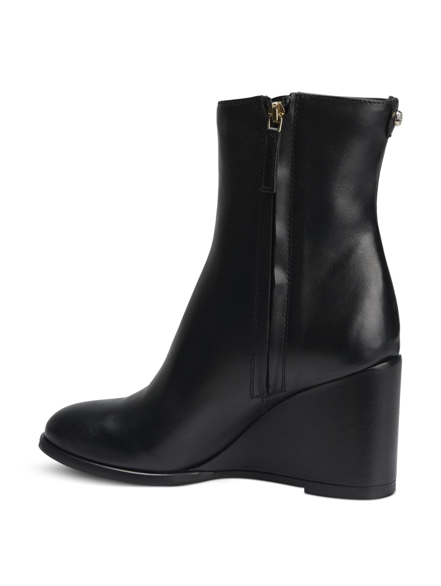 Frauen BOSS Women Boots & Stiefeletten | Stiefelette Schwarz