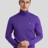 Manner Manuel Ritz Pullover & Strickjacken | Rollkragenpullover Violett