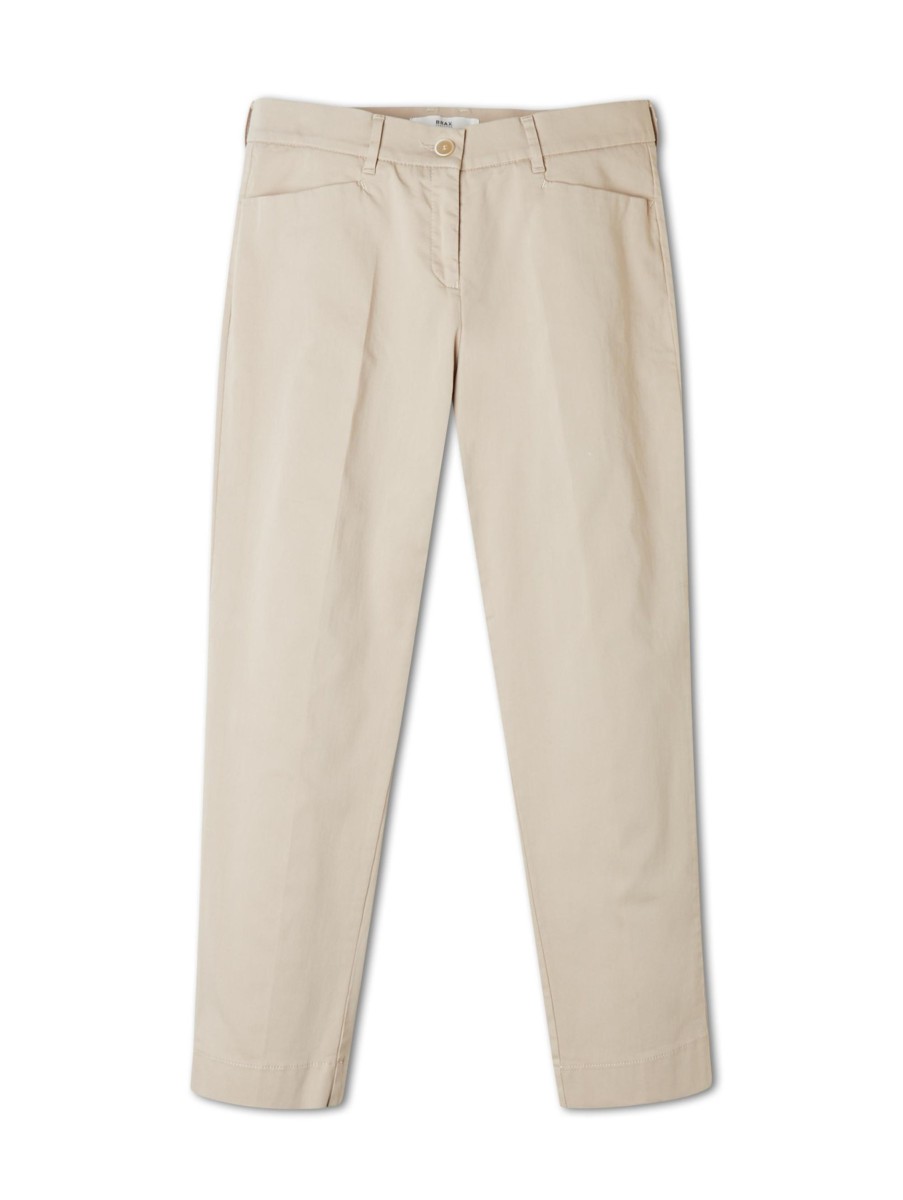 Frauen Brax Hosen | Chinohose Mara Beige