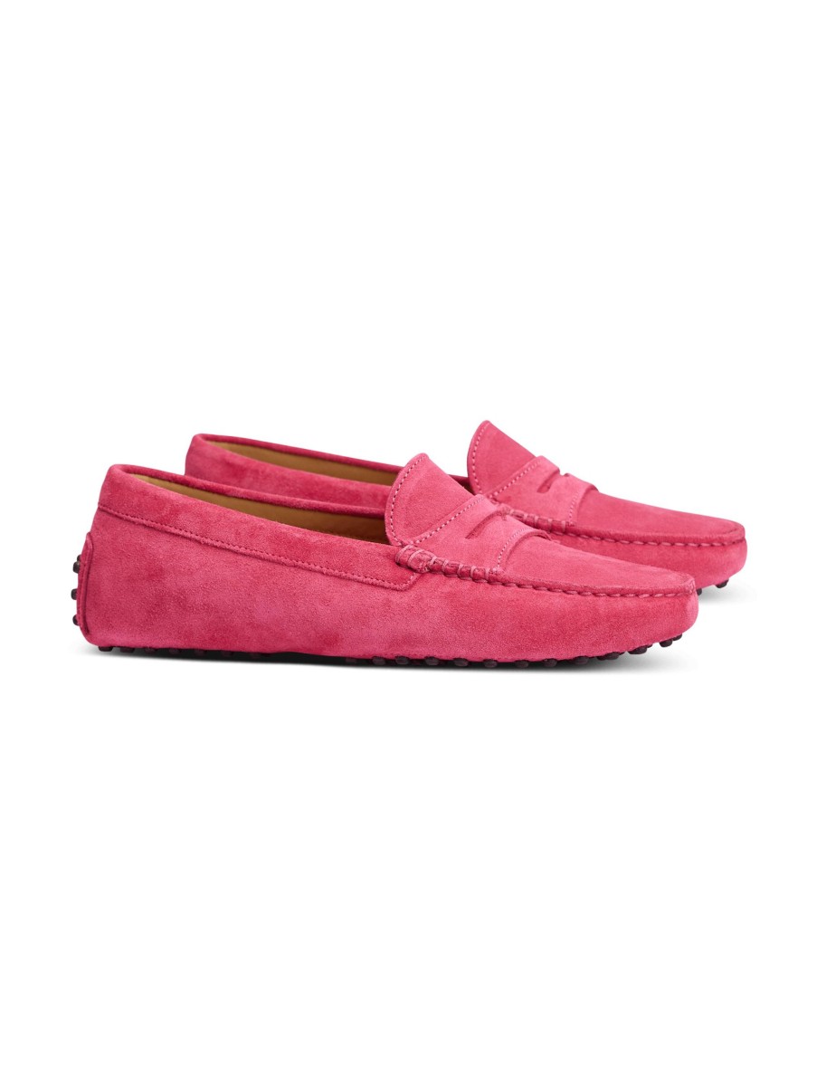 Frauen Patrizio Dolci Halbschuhe | Mokassins Fuchsia