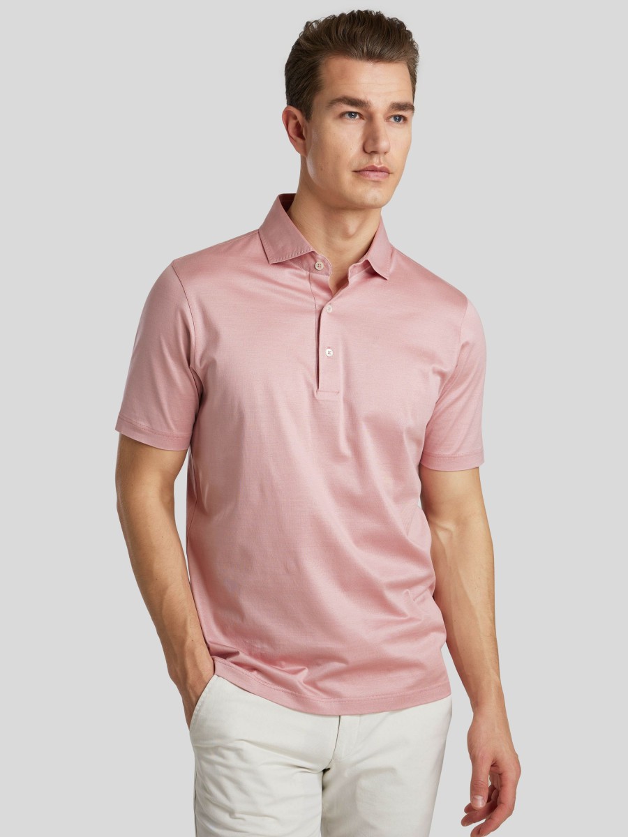 Manner Burger Polo-Shirts | Polo-Shirt Rosa