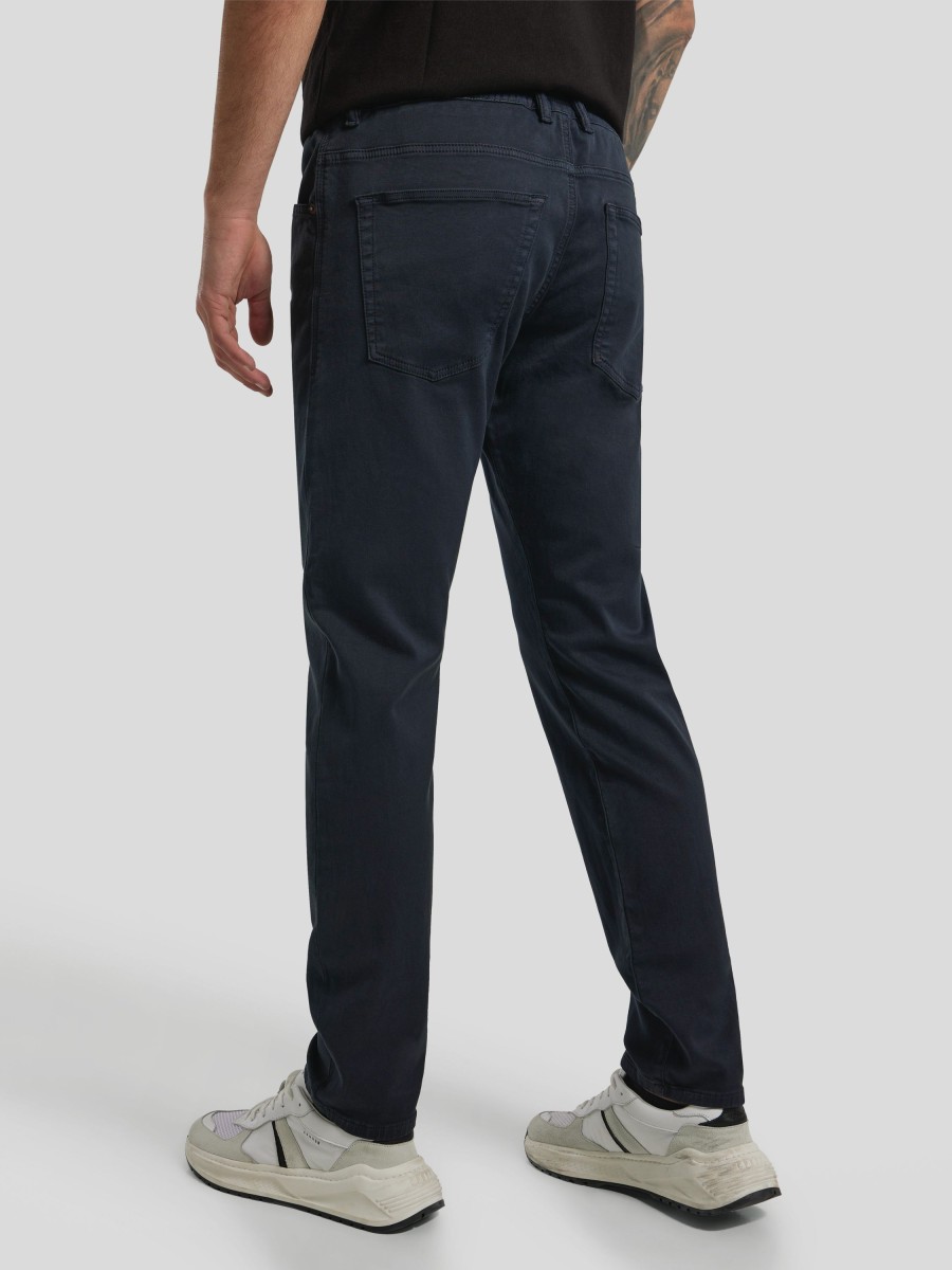 Manner Diesel Hosen | Chino Im Jogging-Look Marine