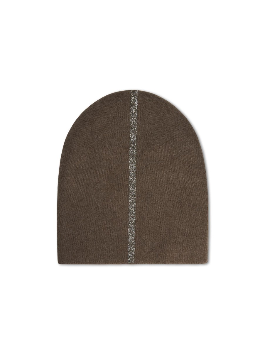 Frauen Hurray Hute & Mutzen | Beanie Mit Glitzer Braun