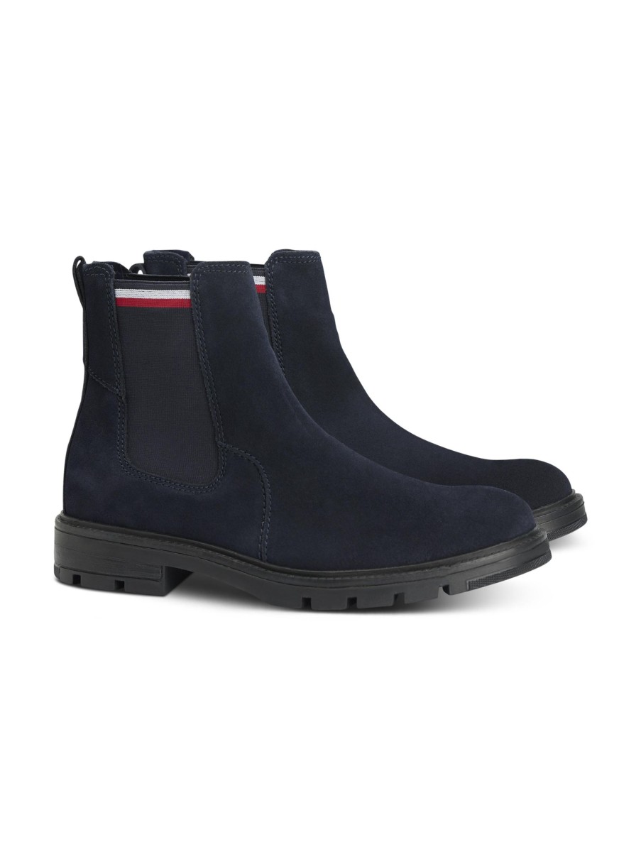 Manner Tommy Hilfiger Boots & Bottinen | Chelsea Boots Marine