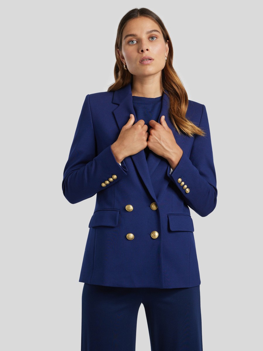 Frauen Drykorn Blazer | Blazer Asthall Marine