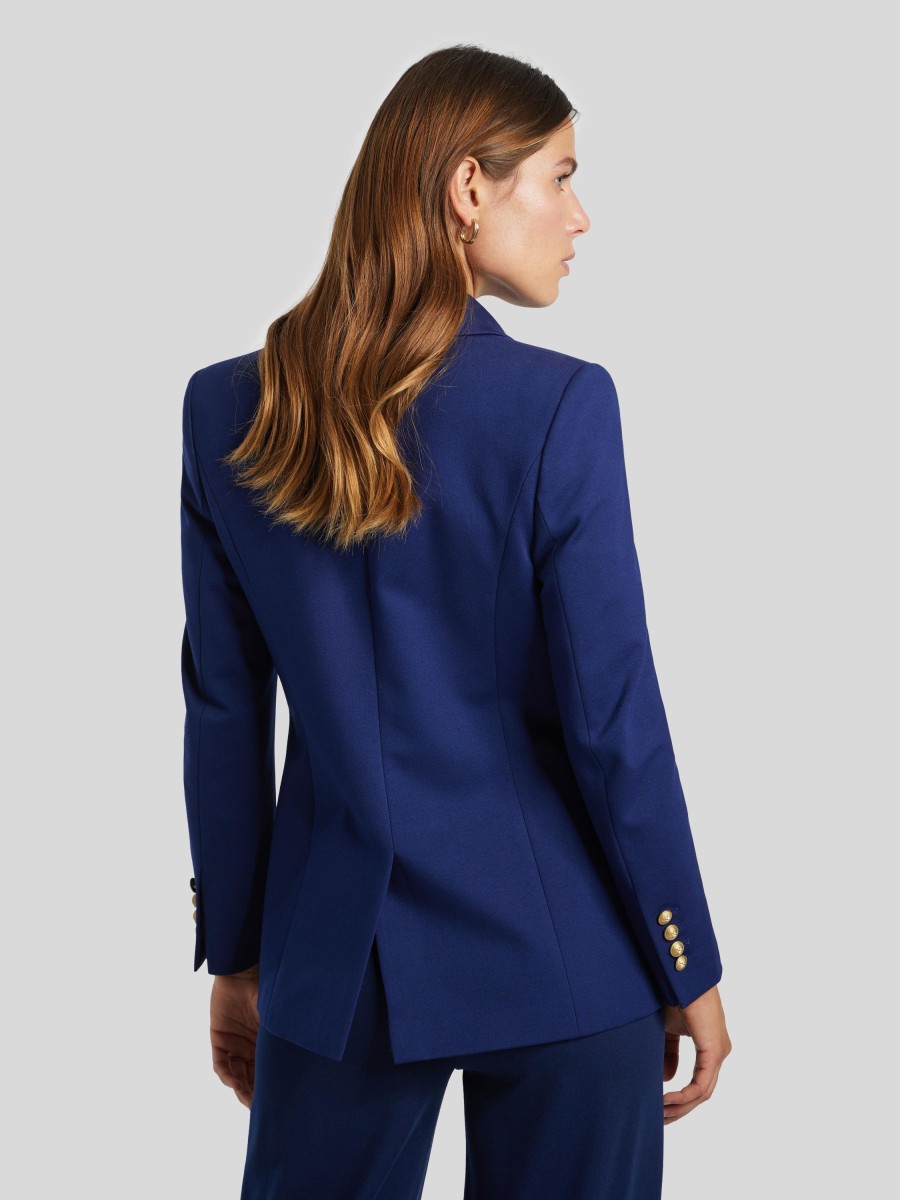 Frauen Drykorn Blazer | Blazer Asthall Marine