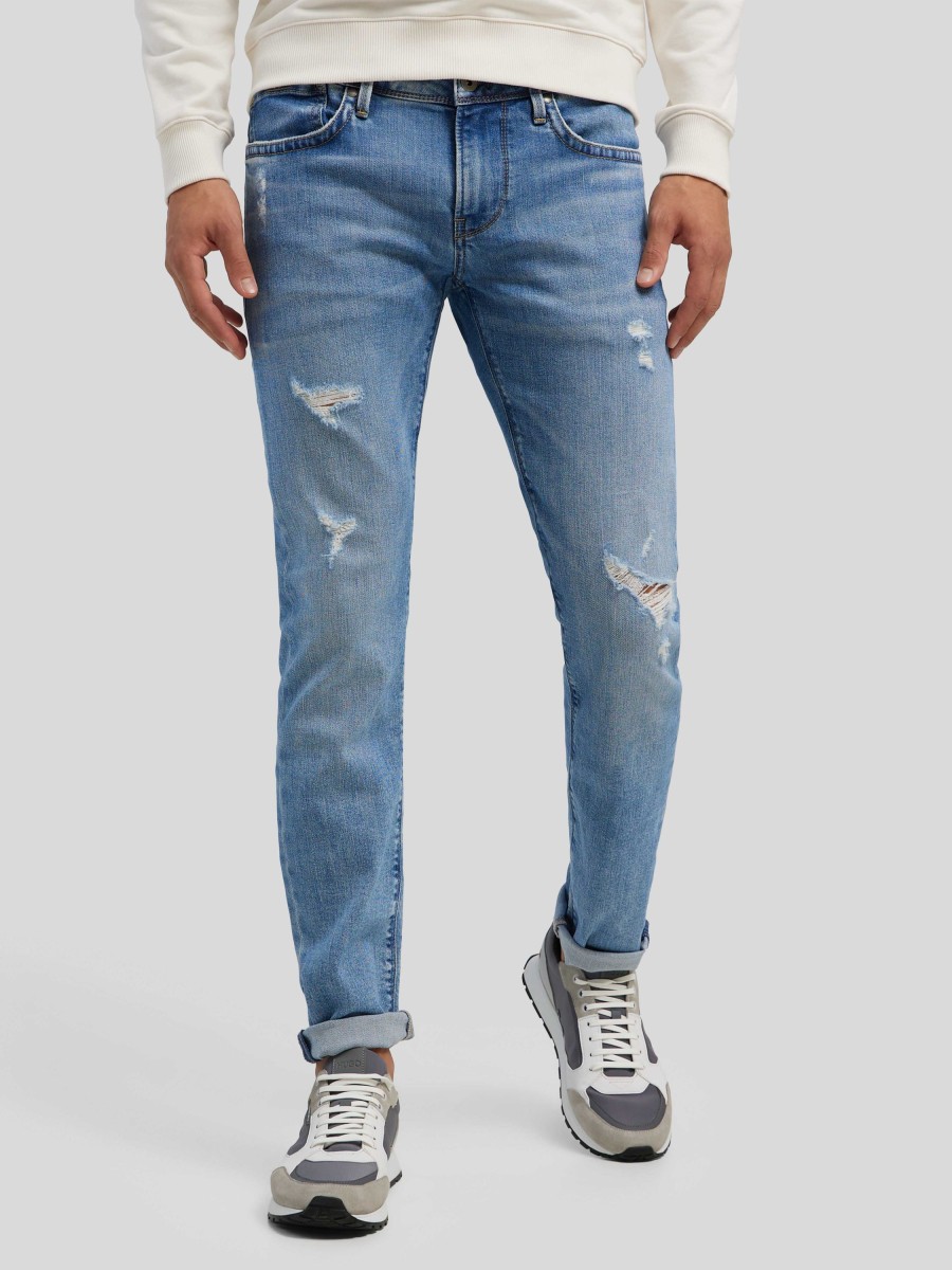 Manner Pepe Jeans Jeans | Jeans Im Slim Fit Hatch Destroyed