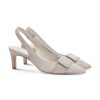 Frauen Kennel&Schmenger High Heels & Pumps | Sling Pumps Hellgrau