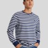 Manner Polo Ralph Lauren Men T-Shirts & Shirts | Langarmshirt Im Classic Fit Marine