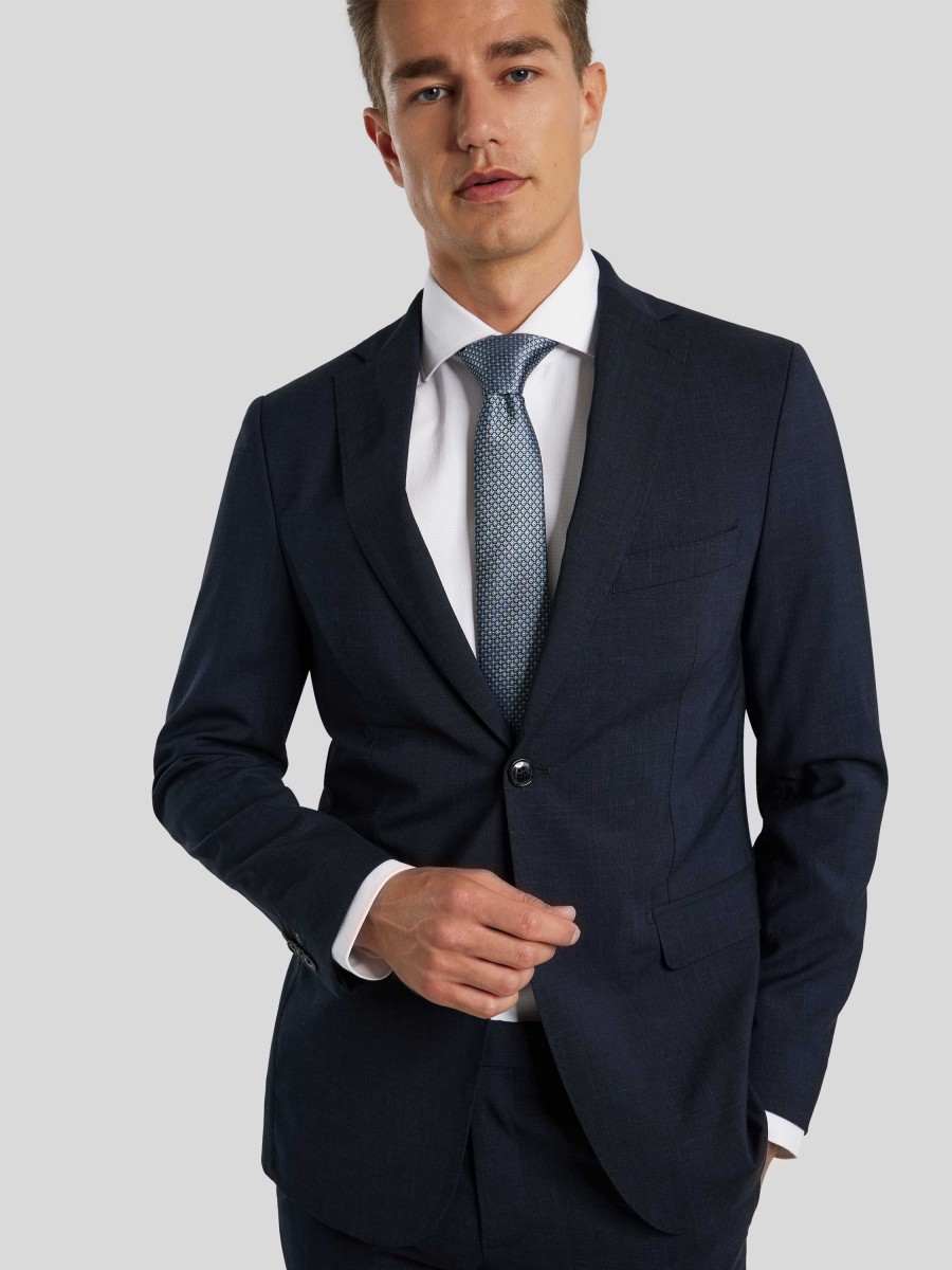 Manner Paul Kehl Anzuge | Anuzg 2-Teilig Im Tailored Fit Marine