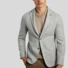 Manner BOSS Men Vestons | Veston Im Slim Fit Hellgrau