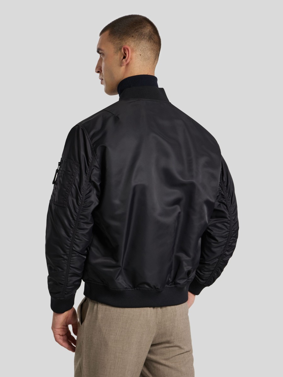 Manner Hugo Sportswear Jacken | Blouson Byler Schwarz