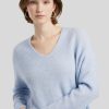 Frauen Mos Mosh Pullover & Strick | Strickpullover Thora Hellblau