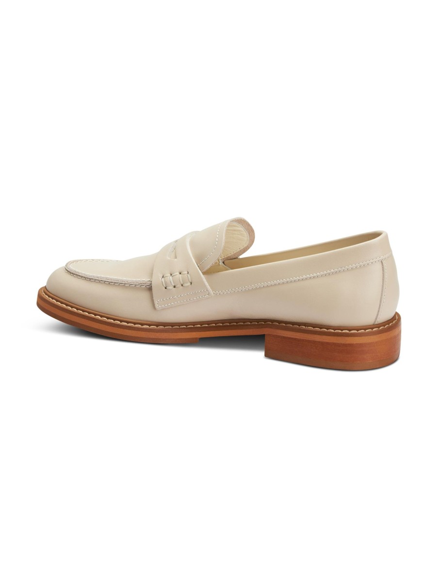 Frauen Paul Kehl Halbschuhe | Loafer Ecru