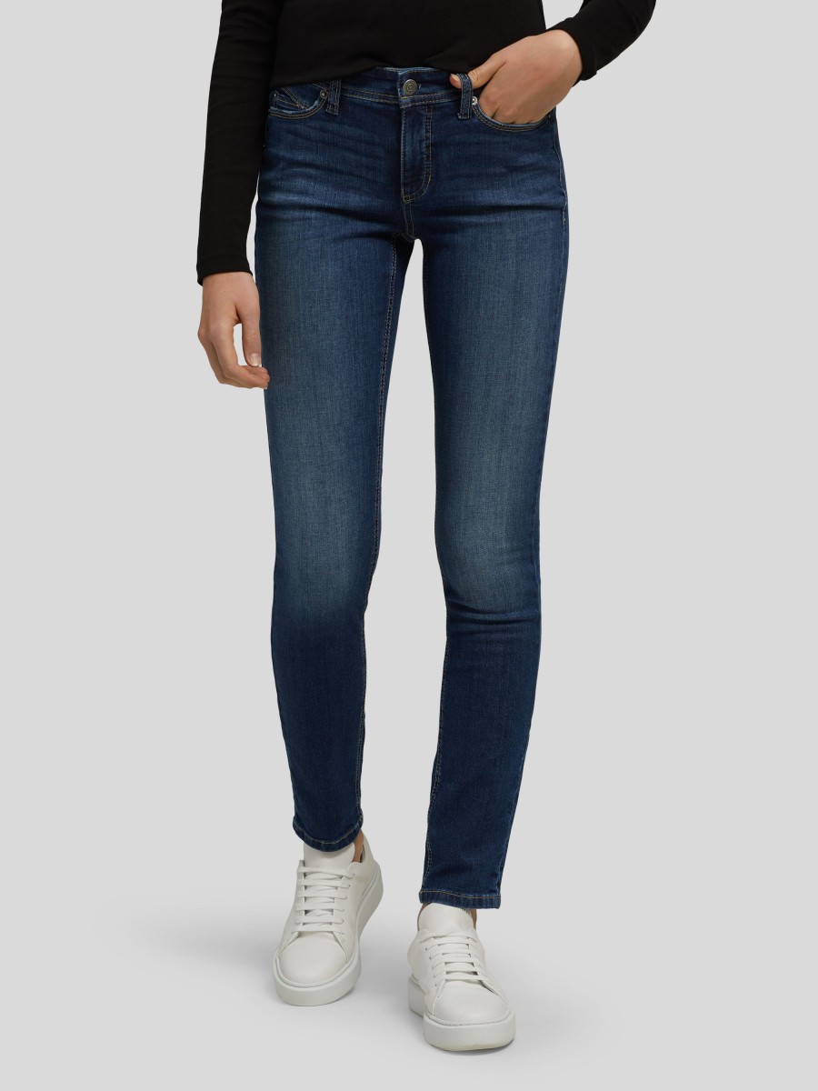 Frauen Cambio Jeans | Skinnyjeans Parla Dark Denim