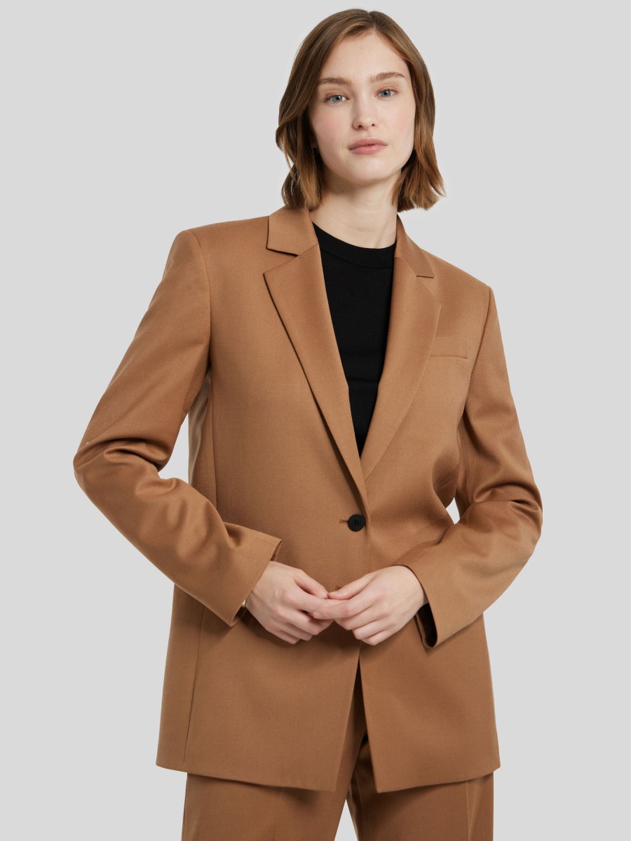 Frauen HUGO Blazer | Blazer Hellbraun