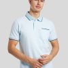 Manner Paul Kehl Polo-Shirts | Polo-Shirt Im Custom Fit Hellblau