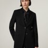 Frauen Max Mara Studio Blazer | Wollblazer Refolo Schwarz