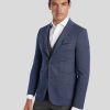 Manner Paul Kehl Vestons | Veston Im Custom Fit Mittelblau