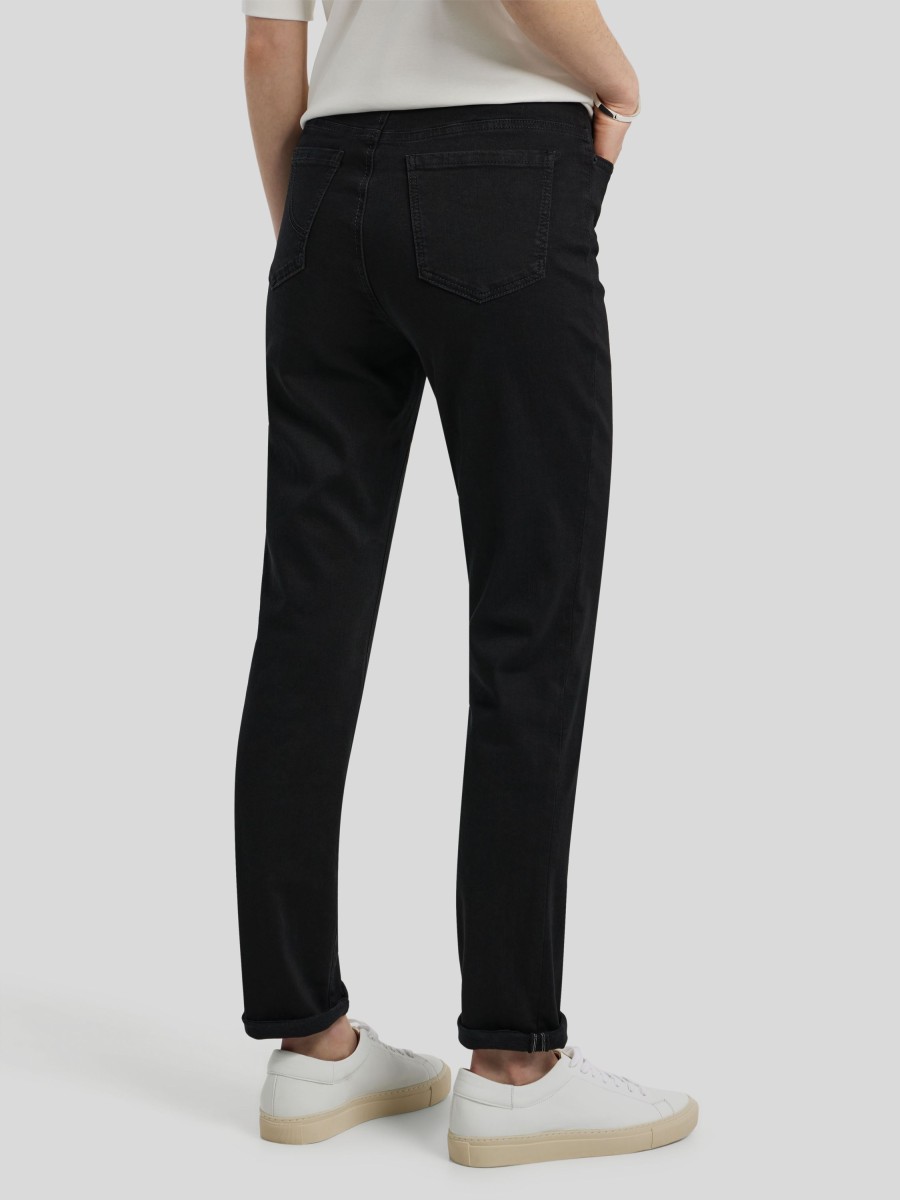 Frauen Marc Cain Jeans | Hose Im Slim Fit Siena Schwarz