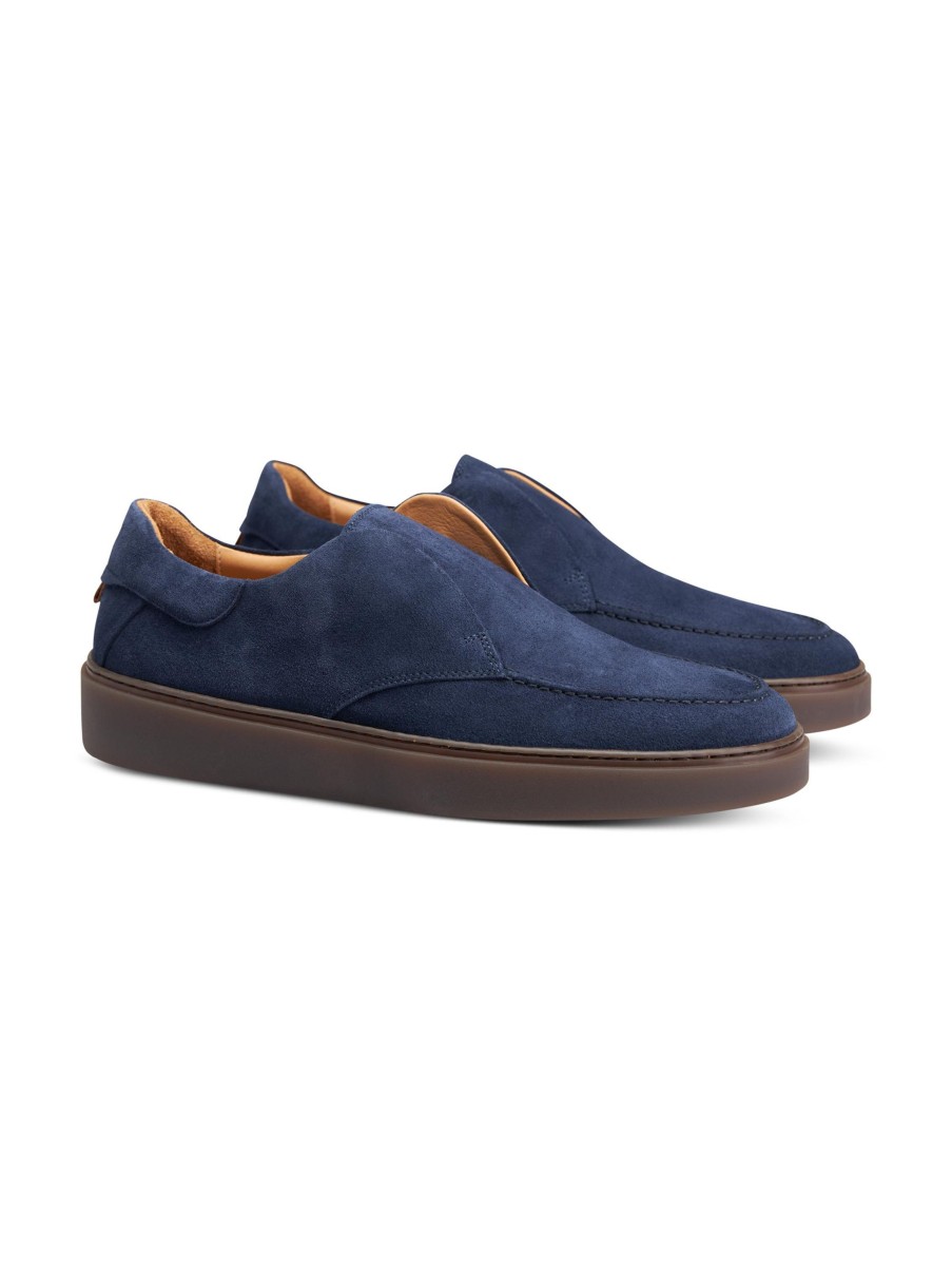 Manner Camerlengo Loafers & Slippers | Sportliche Loafer Marine