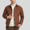 Manner Pal Zileri Jacken | Blouson Reversible Hellgrau