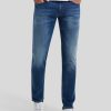 Manner Replay Jeans | Jeans Im Slim Fit Anbass Marine